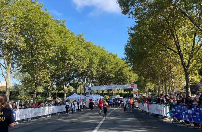 La Parisienne: Finished a 10Km Race in Paris